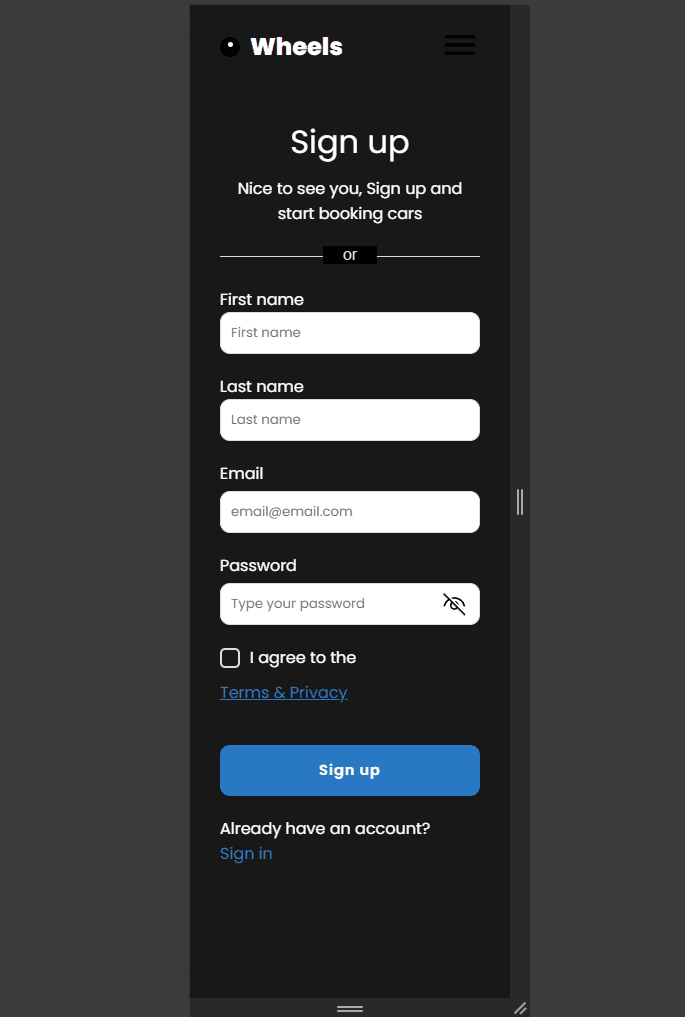 project screenshot