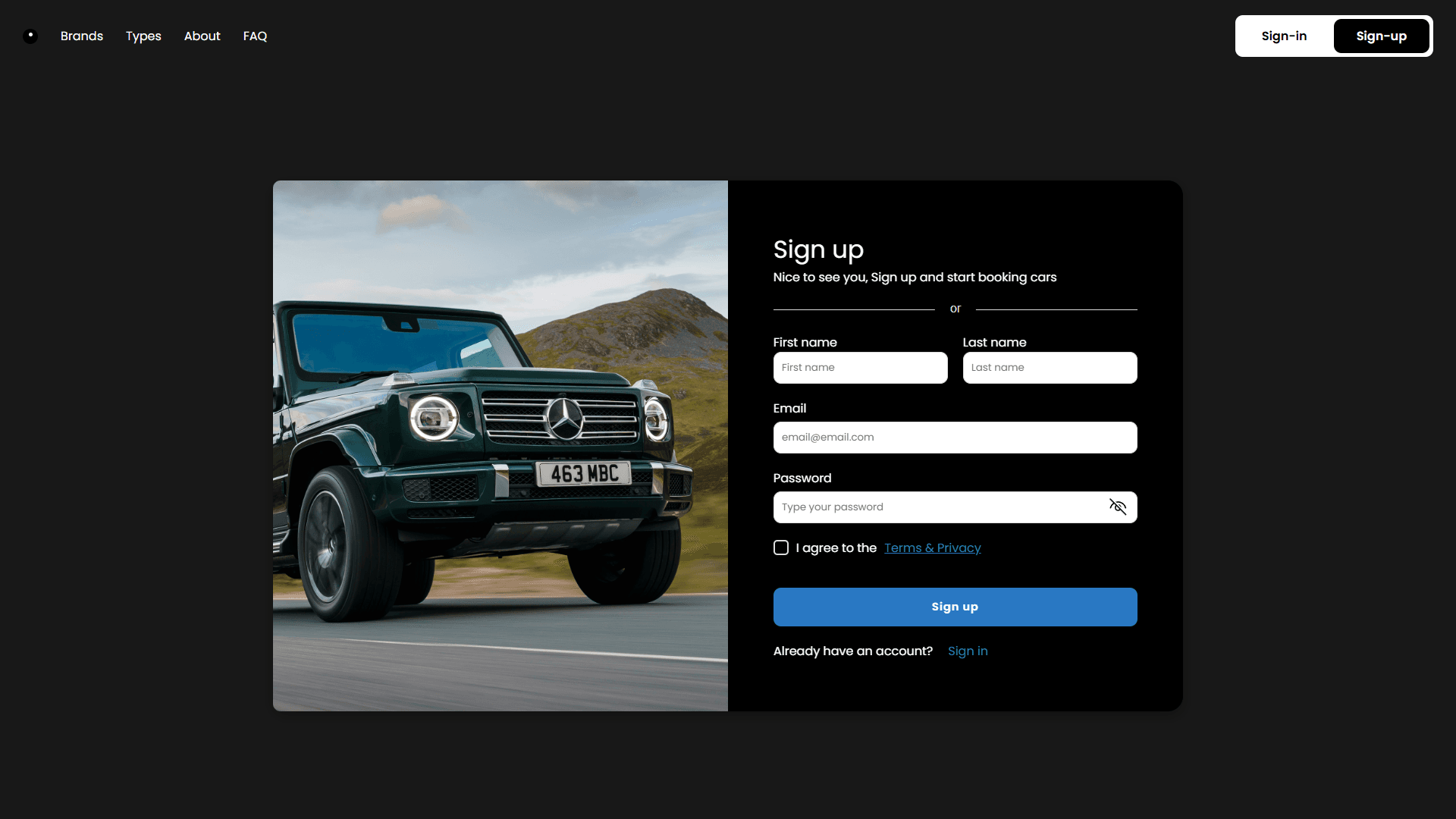 project screenshot