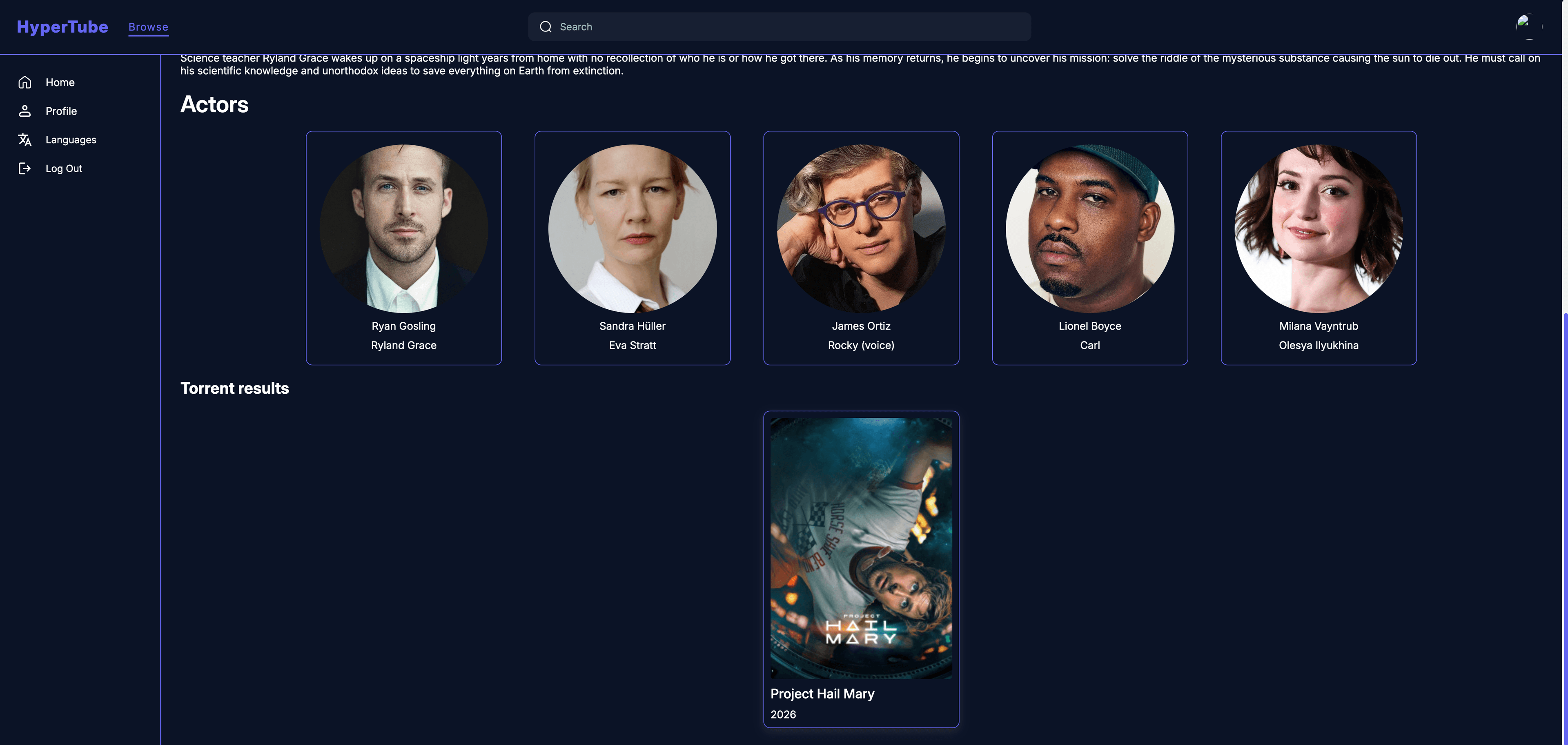 project screenshot