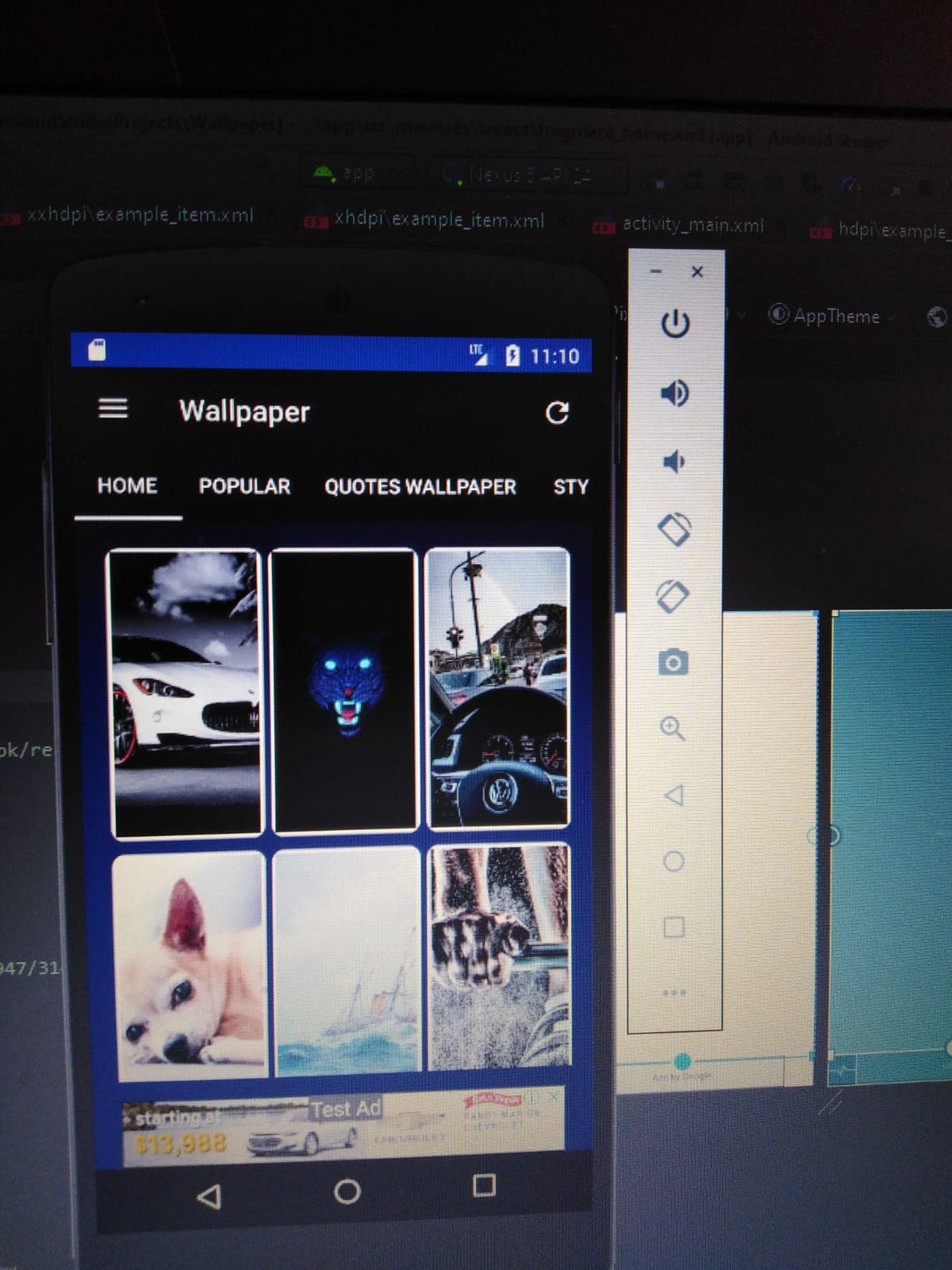 project screenshot